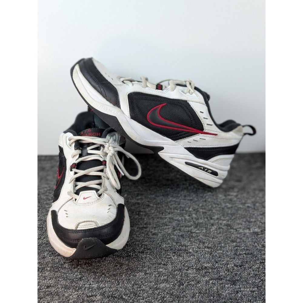 Nike Men's Black White Red Athletic Sneakers